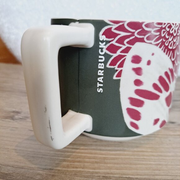 Starbucks Fall Flora Limited Floral Butterfly 12oz Coffee Cup Mug - Picture 9 of 13